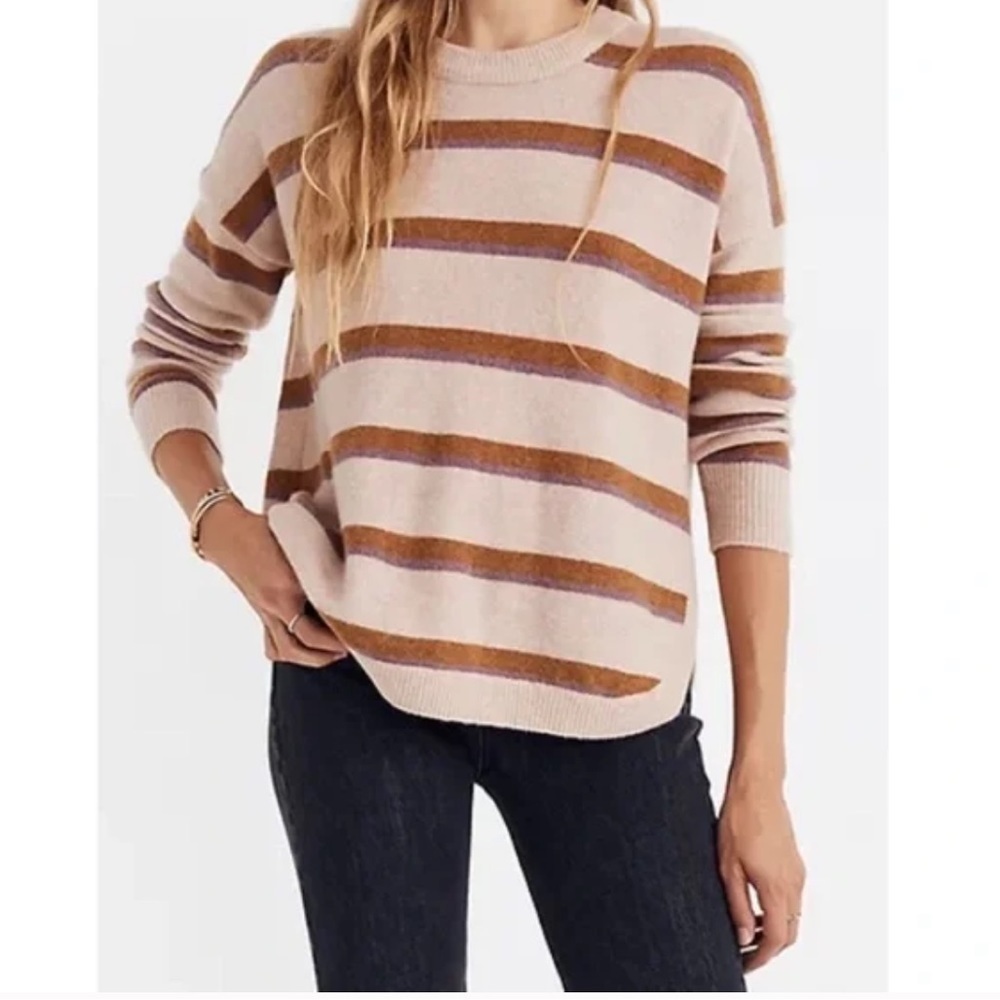 Madewell Westlake Pullover Stripe Sweater